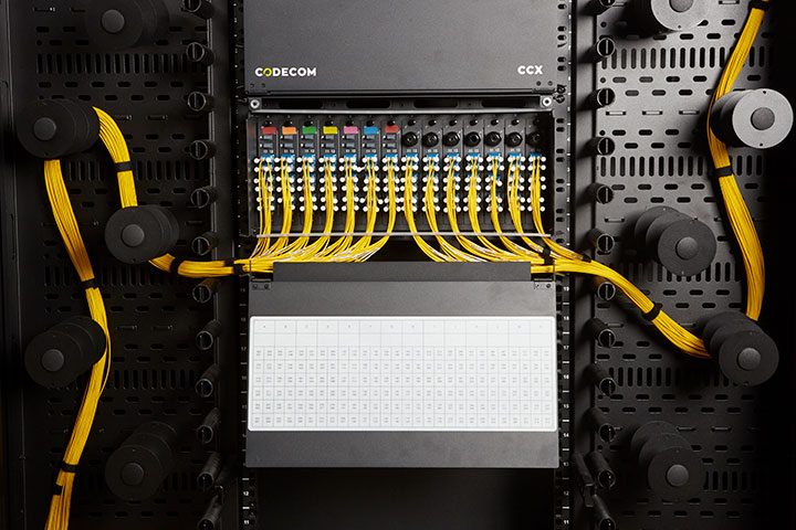 Structured cabling fibre solution